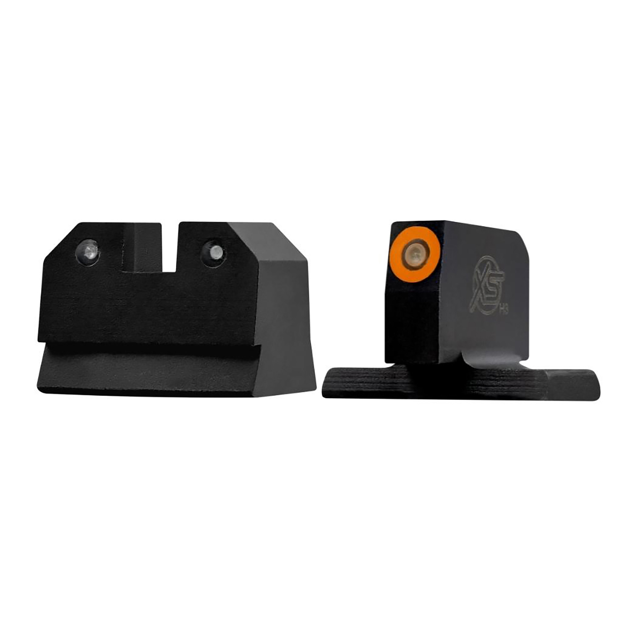 Xs Sights R3d Night Sights Orange Suppressor Height For Hk Vp9