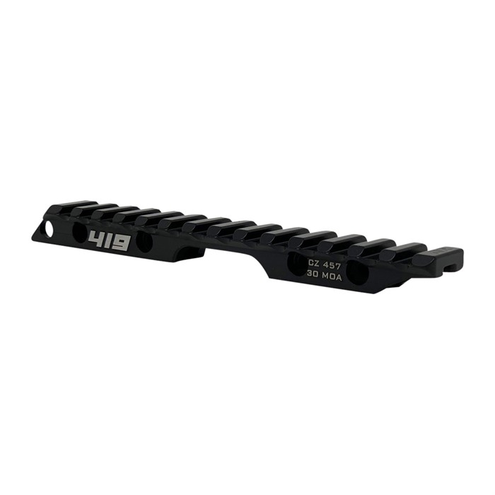 Area 419 Firearms LLC CZ457 1913 Scope Rail 30MOA 7075 Type III Dovetail Clamp