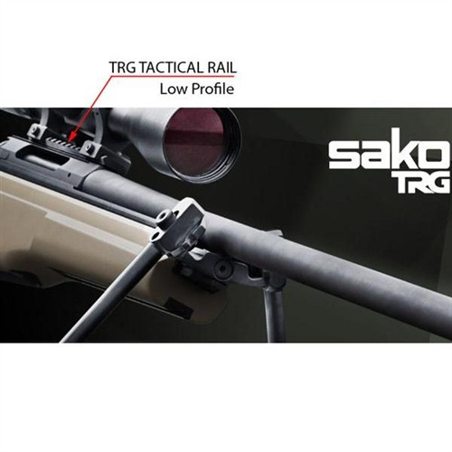 Sako TRG Low Profile Picatinny Rail Beretta Sako Compatible Steel Blued 1-Piece