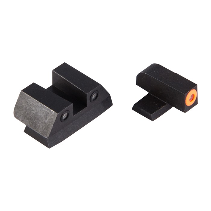 Night Fision SIG P Series Orange Front Square Notch Rear Sights