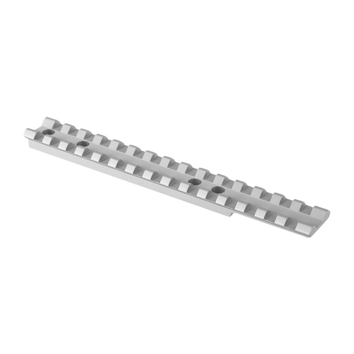 Egw Ruger 10/22 20 MOA Silver Scope Base One Piece Picatinny Rail for Ruger 10/22