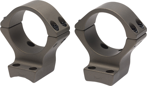 Browning X-Bolt Integrated Scope Rings Smoked Bronze 1 in High 7000 Series Aluminum