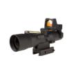 Trijicon Compact ACOG 3x30 Rifle Scope Amber Horseshoe Dot RMR Type 2 1 Inch Mount