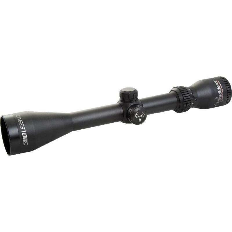 Traditions 350 Legend Rifle Scope 3-9x40 1in Sfp Bdc Rangefinding