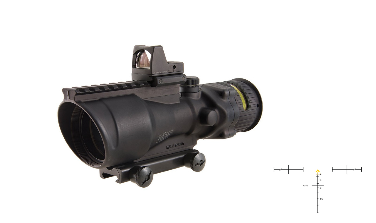 Trijicon ACOG 6x48 .308 RMR Scope with Advanced Reticle System 30mm Mount