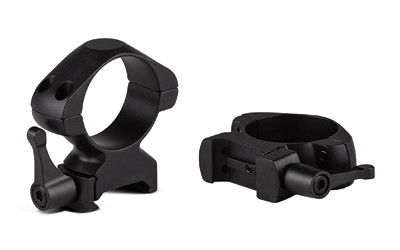 Konus Optics 2 Piece Steel Riflescope Rings With Quick Release Lever 30mm Low Matte