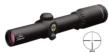 Burris 1 to 4x24 Euro Diamond 3P4 Reticle 30mm Mount Matte PosiLock Rifle Scope