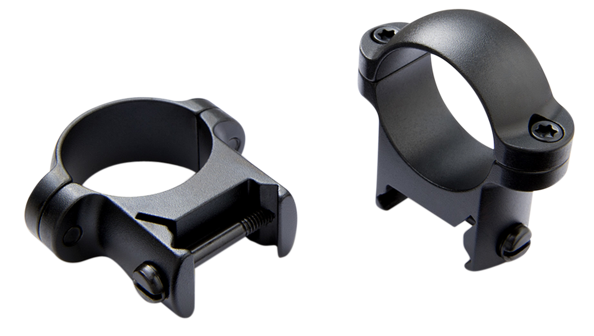 Burris Zee Rings 1 Inch High Weaver Style Steel Matte