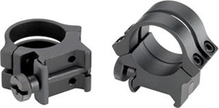 Weaver 1 Inch Quad Lock High Extension Matte Scope Ring