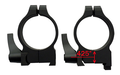 Cz 30mm Qd Med Mat Scp Rngs Cz 550