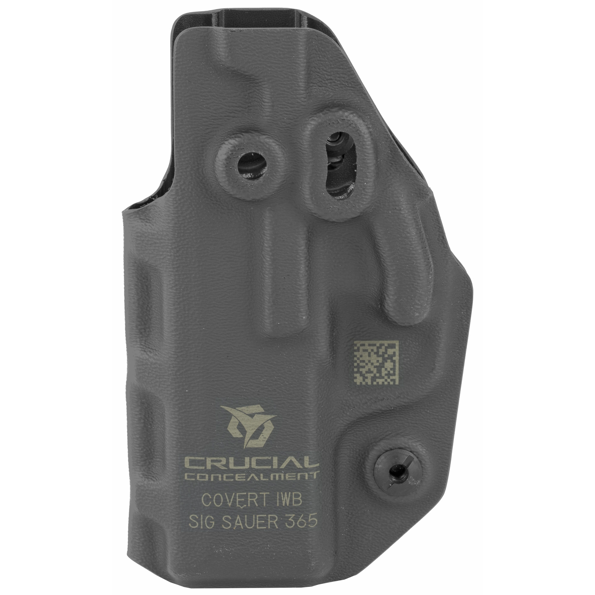 Crucial Concealment Covert IWB Holster for Sig Sauer P365 Black Ambi