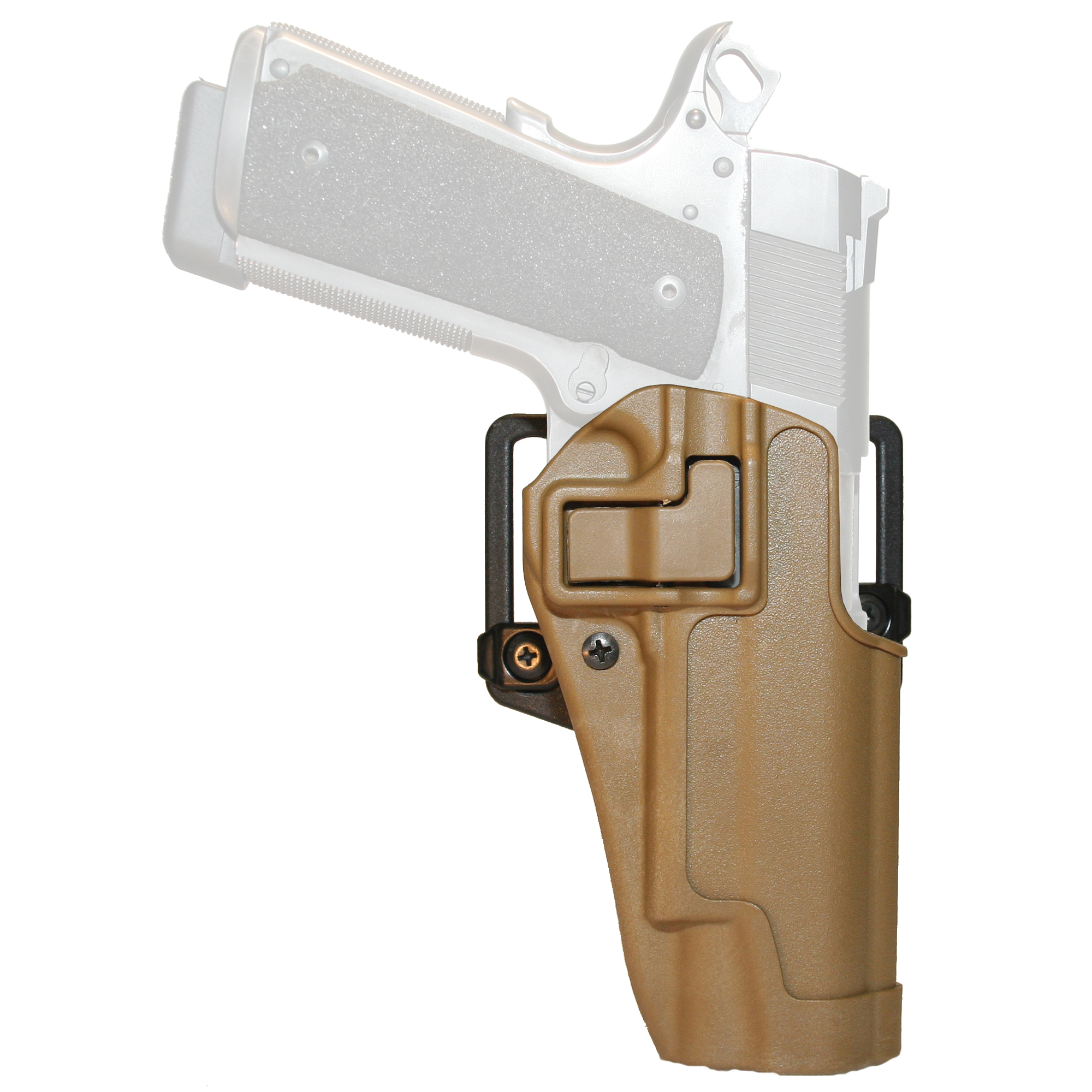 Blackhawk! SERPA CQC Concealment Holster Matte Finish Colt 1911 Coyote Tan Right Hand