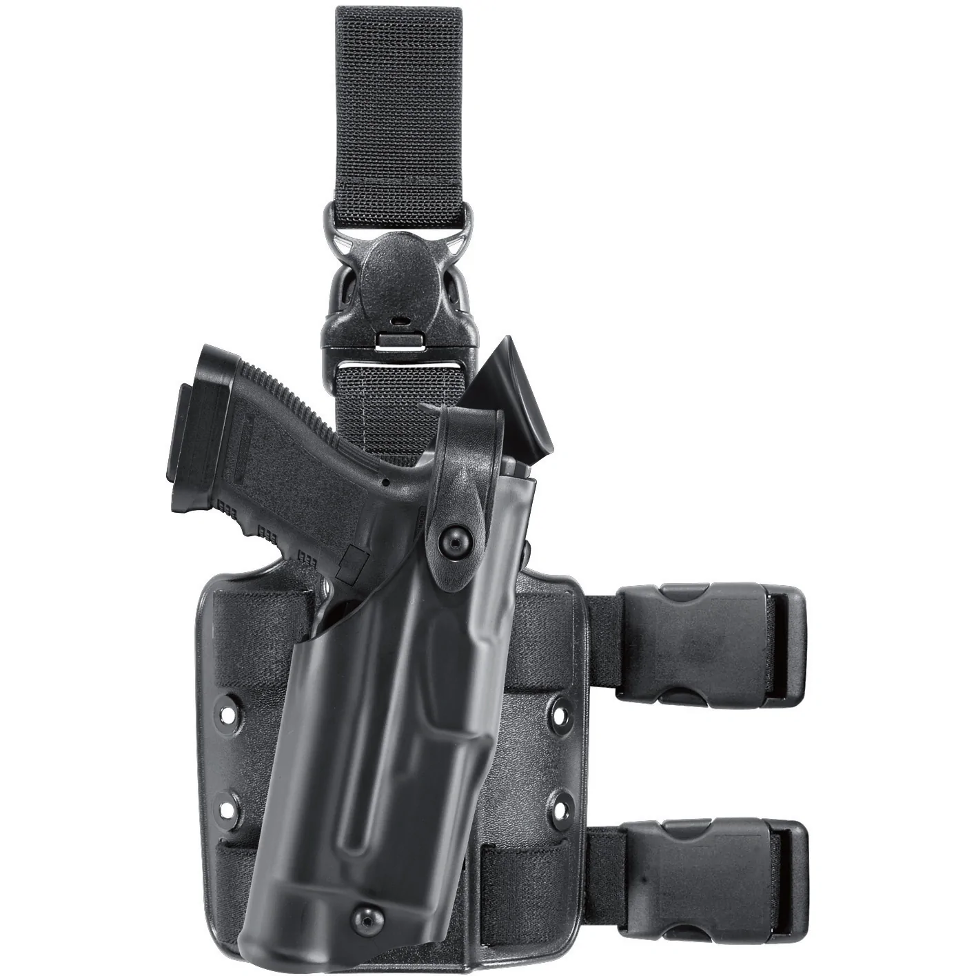 Model 6305 ALS/SLS Tactical Holster w/ Quick-Release Leg Strap for Glock 37 Gens 1-4 w/ Light - 1128454
