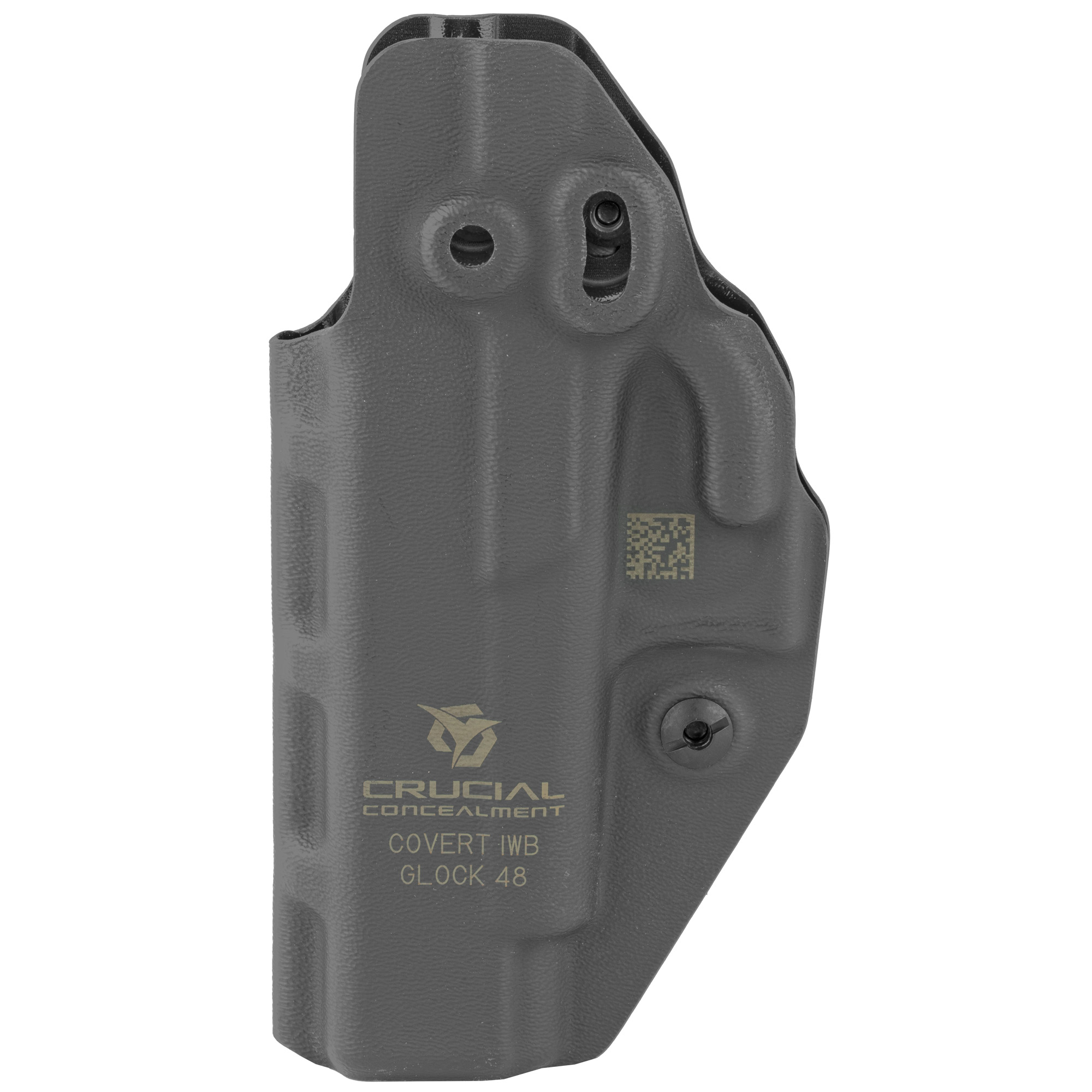 Crucial Concealment Covert IWB Holster for Glock 48 Black Ambi
