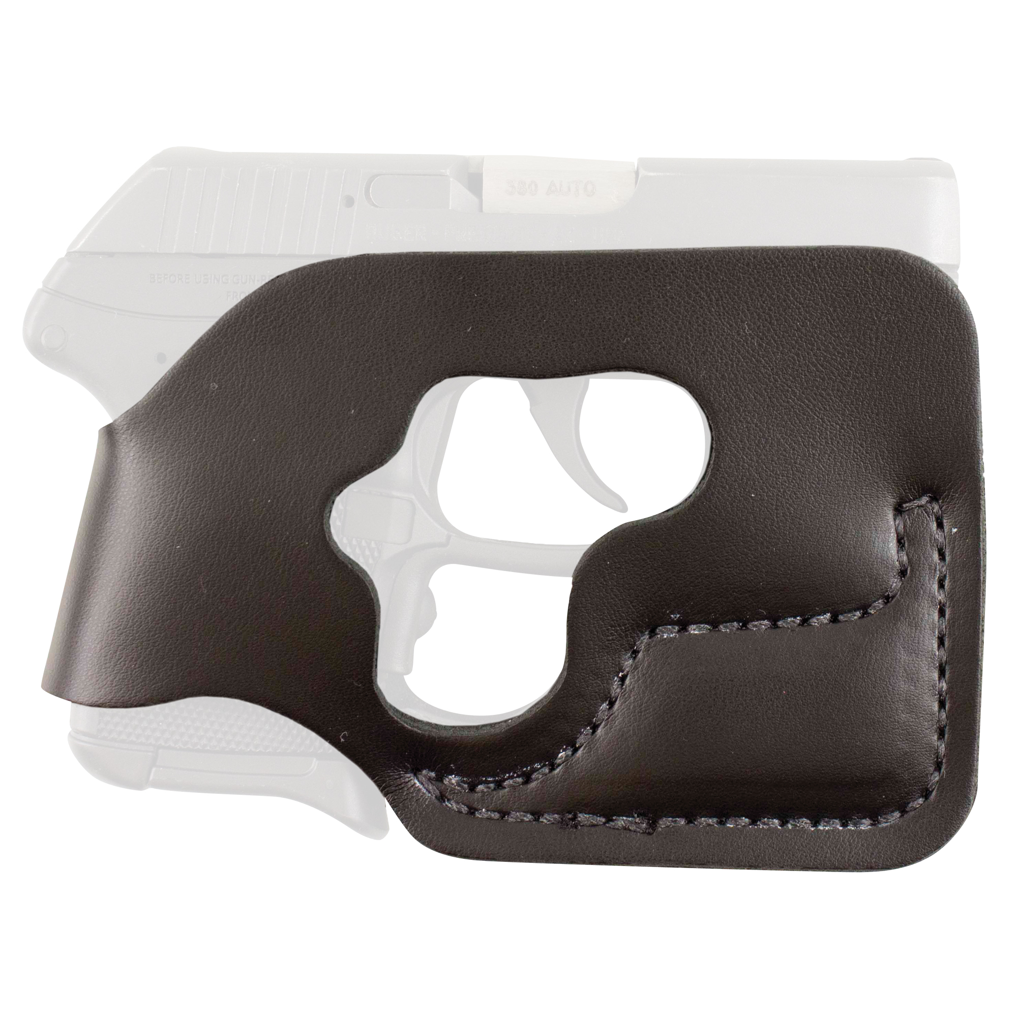 DeSantis Pocket Shot Holster for Ruger LCP 380 with Crimson Trace LC-431 Black Ambi