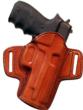 Tagua Gunleather Open Top Belt Holster for S&W M&P 9/357/40 Brown Right Hand