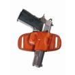 Tagua Gunleather Quick Draw Belt Holster for Colt Gov't 1911 5"/Commander 1911 4"/Officers 1911 3.5"/Most 1911 w/o rail Brown Right Hand