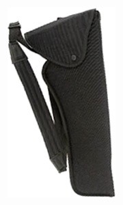 Uncle Mike's Scoped Bandolier Hunting Holsters Black - 6" - 7-1/2" Barrel Sgl. Act. Rev