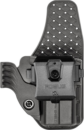 Fobus Handgun Holster OWB Paddle IWB Clip Wing & Sweatguard Appendix for S&W M&P Shield 9&40/Shield M2.0 9&40/Shield Plus 9 Black Ambi
