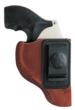 Bianchi Model 6 Waistband Holster - S&W 15 19 686 K/L Frame 4" Right Hand Rust Suede