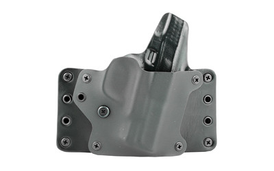 Blk Pnt Lthr Wing S&w Shield Rh Blk