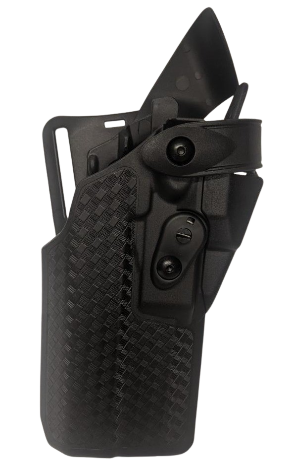Safariland 7360RDS8325481 7360RDS  7TS Black Compatible w/ 17 Gen5, SureFire X300U, Basketweave Finish, Right Hand
