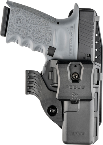 Fobus Handgun Holster OWB Paddle IWB Clip Wing & Sweatguard Appendix for Glock 19 19X 23 32 45 Black Ambi