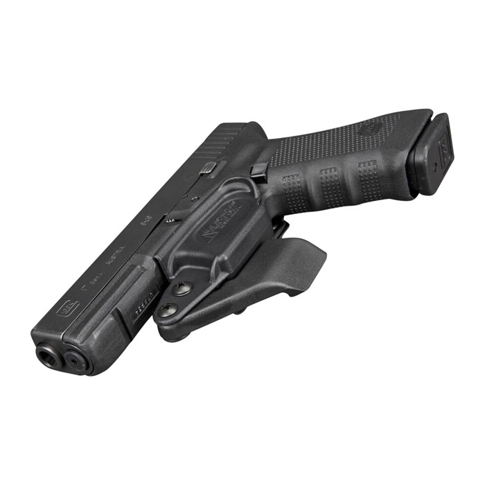 VANGUARD 2 HOLSTER ADVANCED-GLOCK GEN 3 & 4-BLK-OVERHOOKS