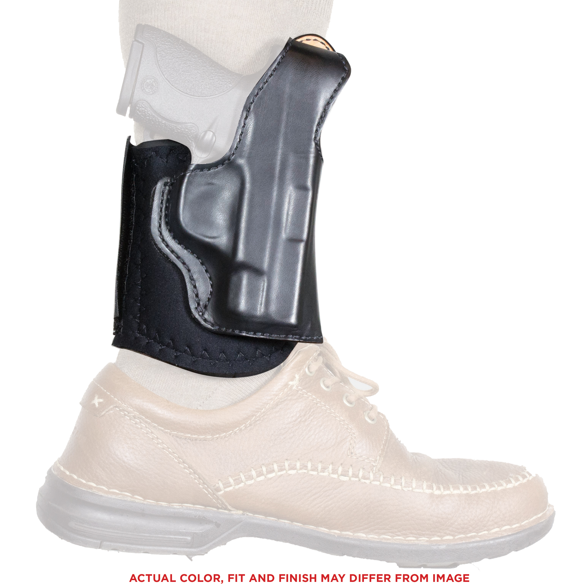 DeSantis #014 Die Hard Ankle Rig Holster for S&W J Frames Black RH