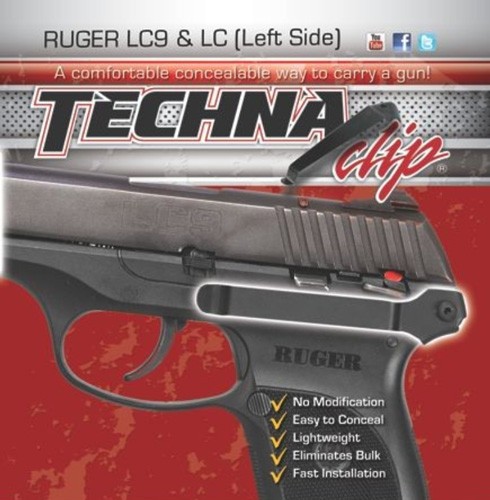 TECHNA CLIP HANDGUN RETENTION - LC9BL