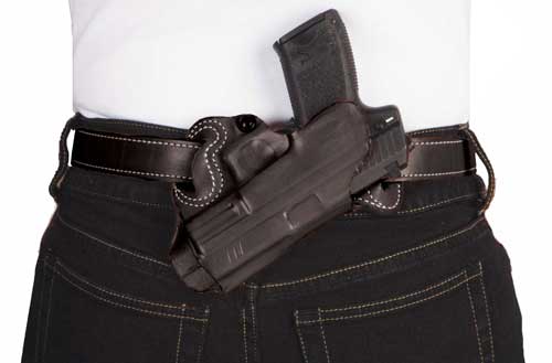 DESANTIS SMALL OF BACK HOLSTER - 067BA80Z0
