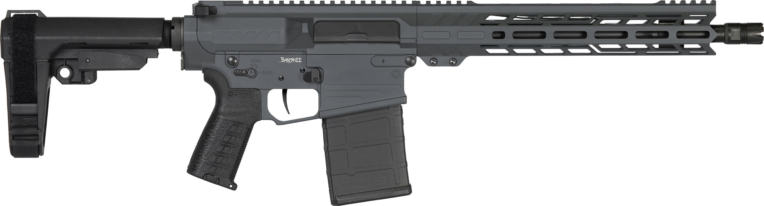 CMMG Banshee MK3 8.6 Blackout 12.50" 20rd Sniper Gray