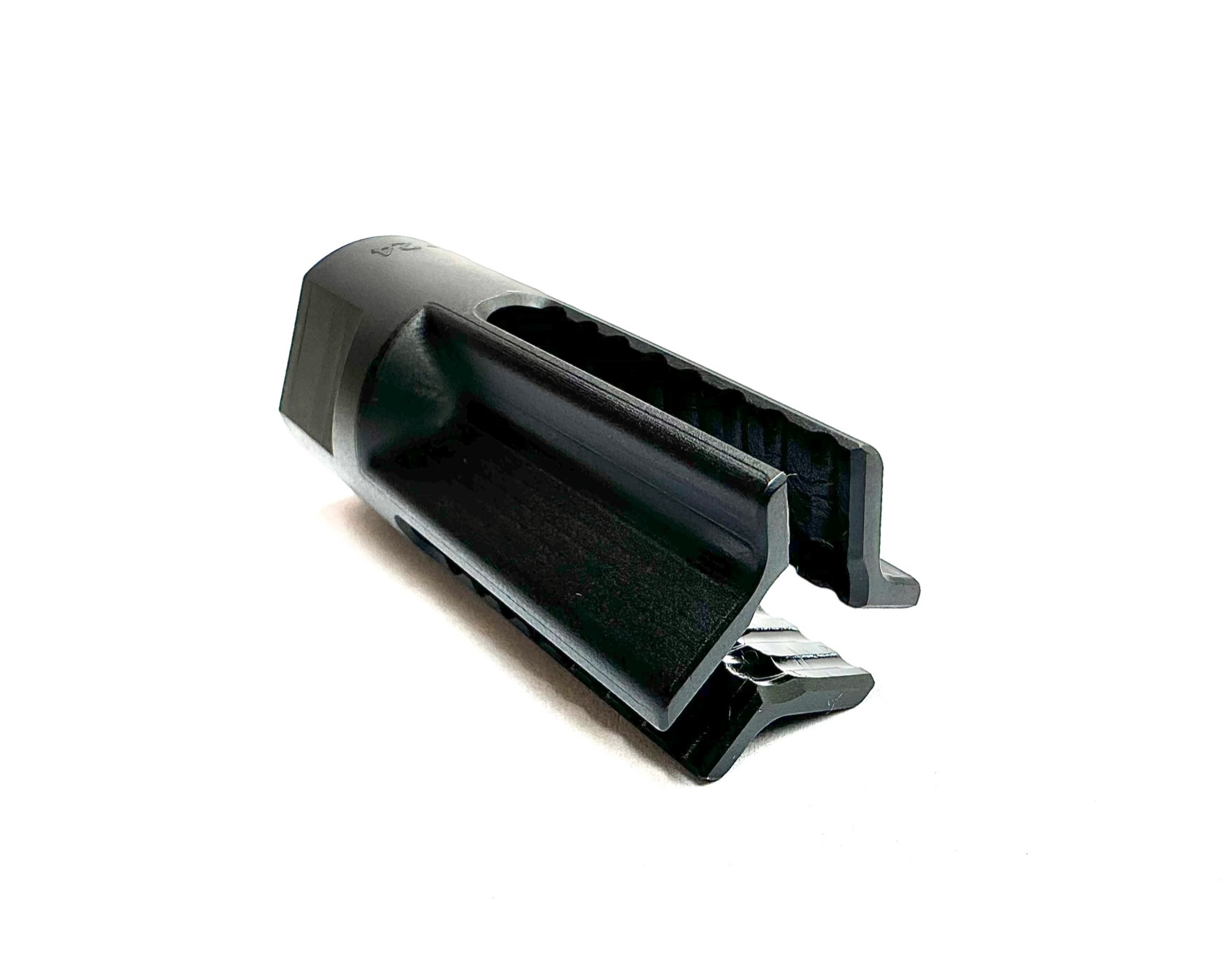 Sharps Bros Badlands 3 Prong Flash Hider 17 4 Stainless H900 QPQ