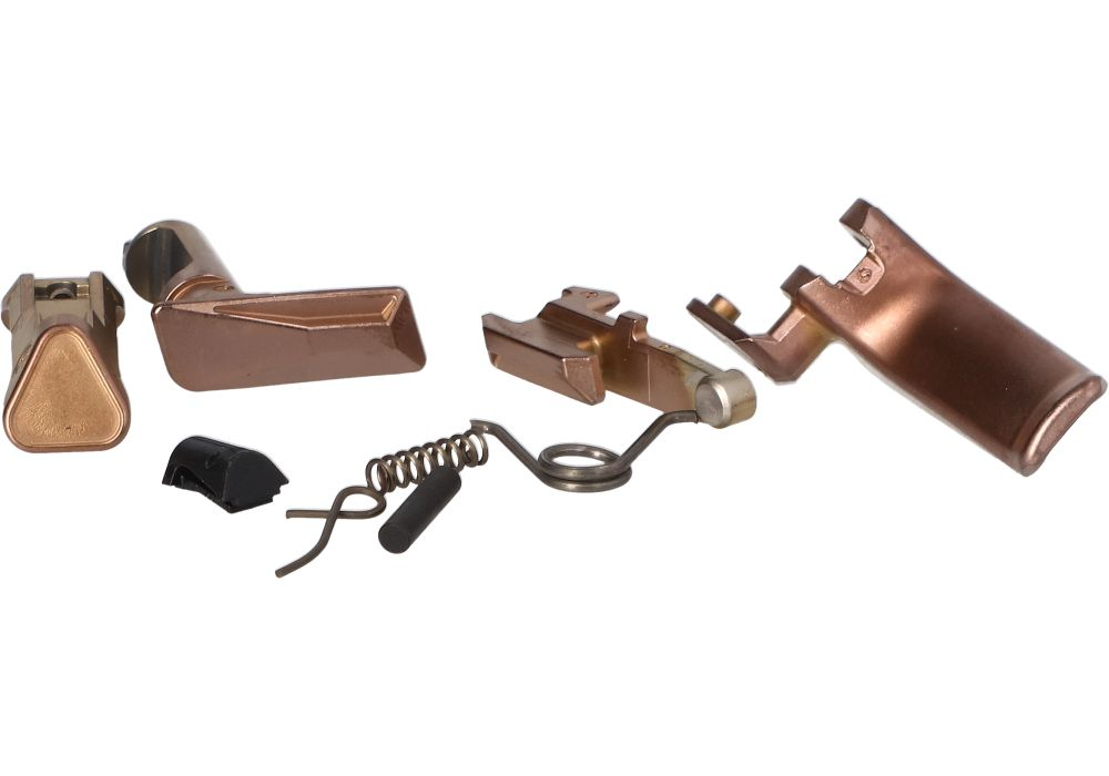 Sig Sauer P365X Controls Parts Kit Rose Gold Matte Flat Trigger Slide Catch Lever
