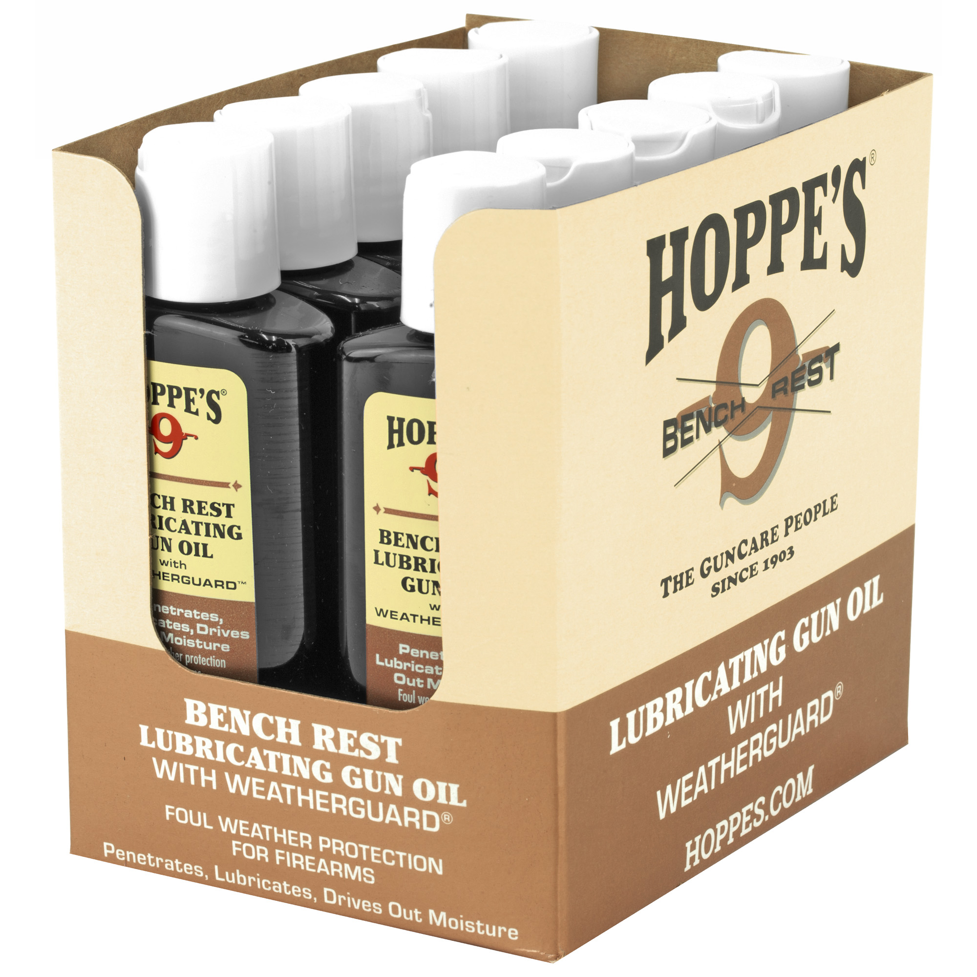 Hoppe's Bench Rest 9 Lubricating Oil with Weatherguard 214 oz