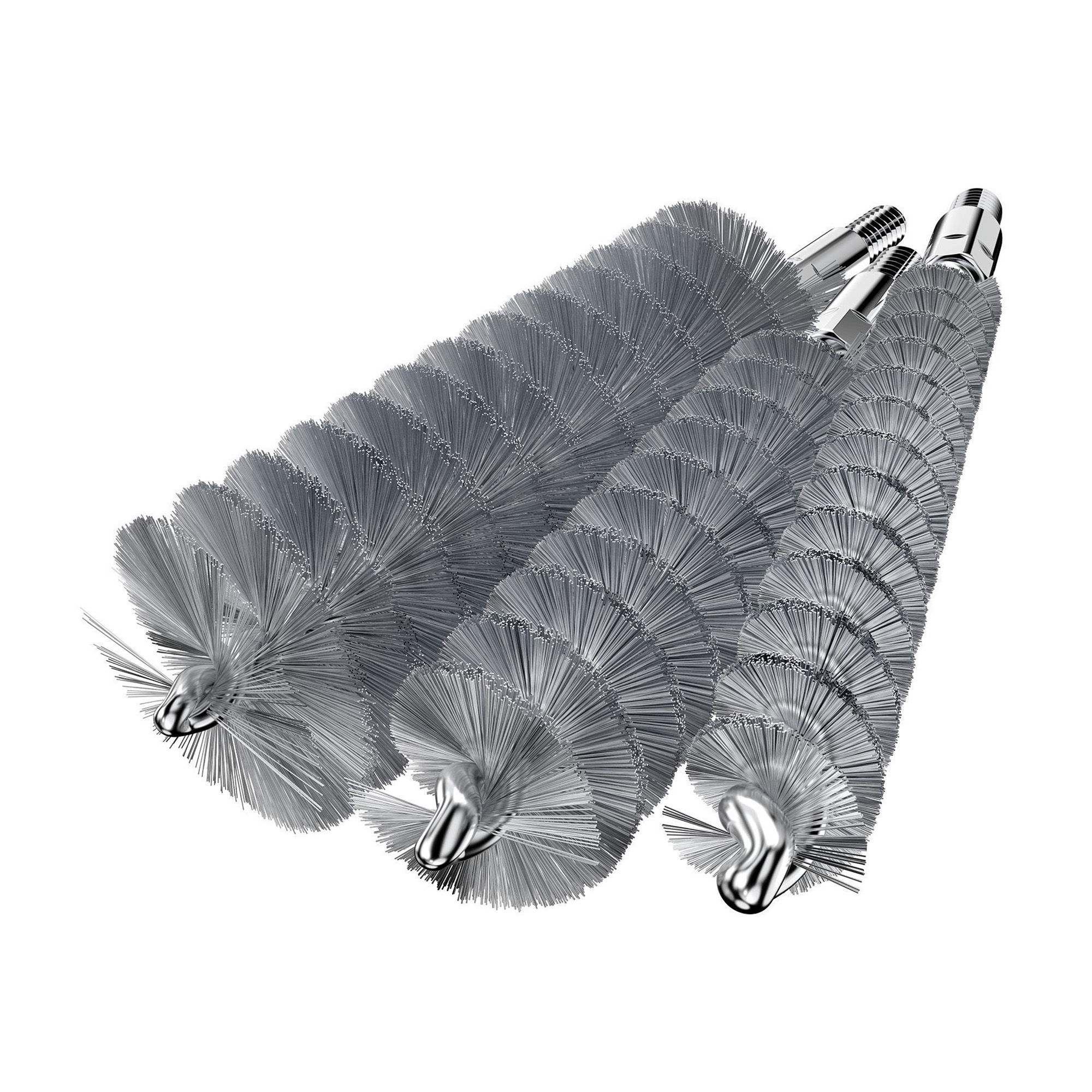 Real Avid Bore-Max Speed Brush Set Multi-Caliber Nickel-Plated Cleaning System