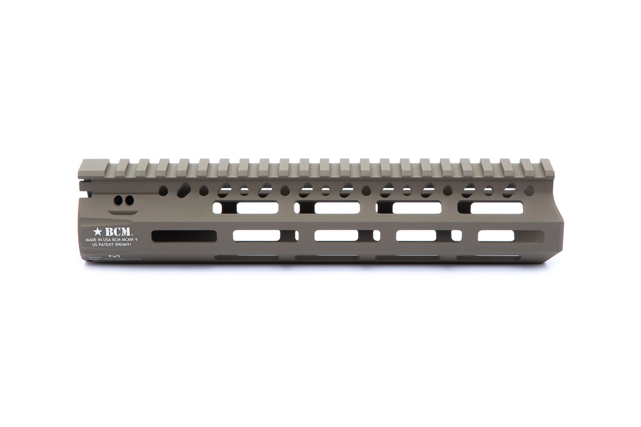 Bravo Company USA MCMR M-LOK Compatible Modular Rail 9 Inch FDE