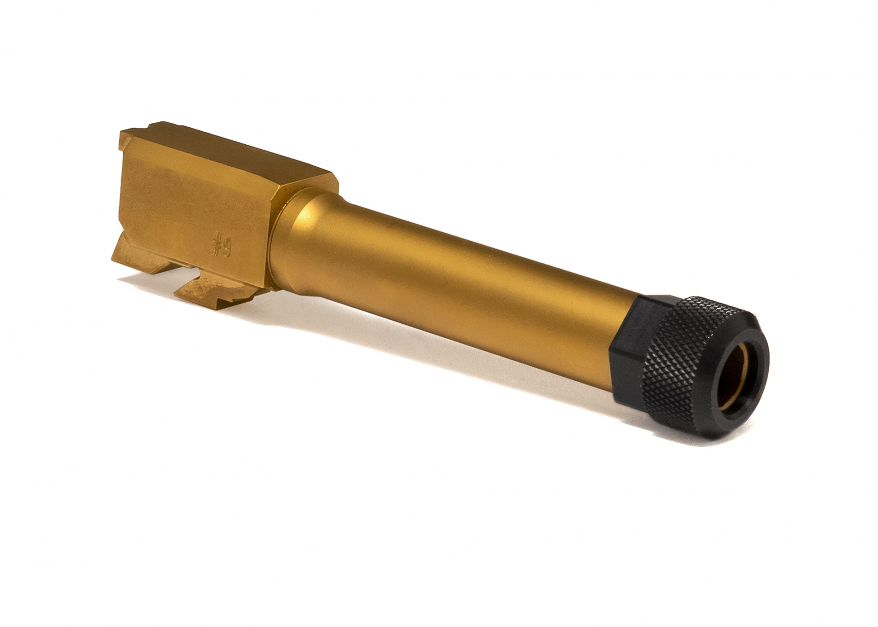Compact PVD Fluted Threaded Barrel for TP9 Elite Combat, TP9 SF Elite, METE SF, METE SF Pro