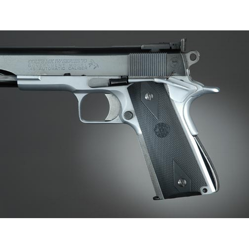 Hogue Govt Model Rubber Grip Panels for Handguns