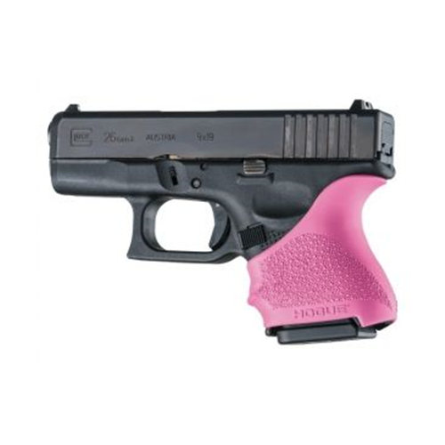 Hogue HandAll Beavertail Grip Sleeve Handgun Rubber Texture