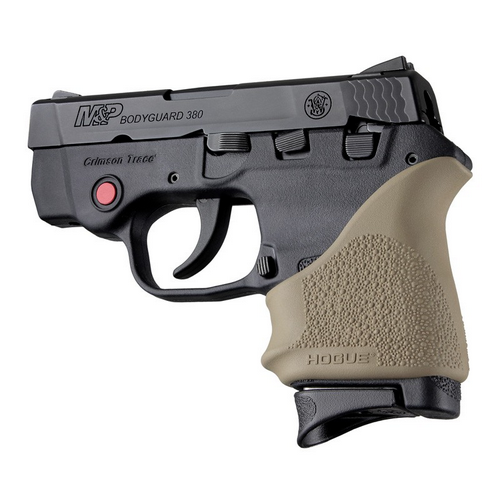 Hogue Handall Beavertail Grip Sleeve Handgun Palm Swell Textured Grip