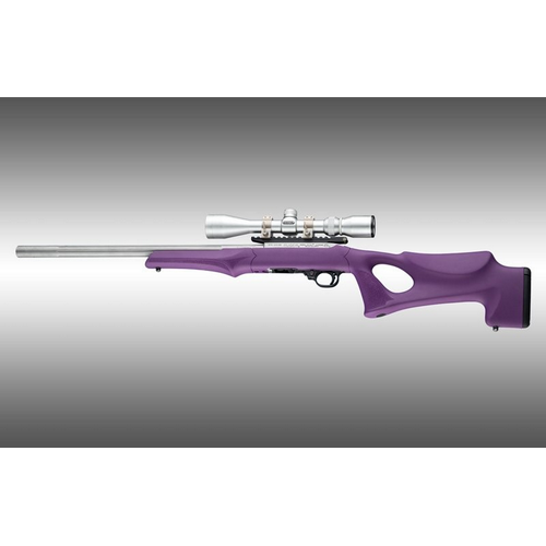Hogue Ruger 1022 Tactical Thumbhole Rubber OverMolded Stock