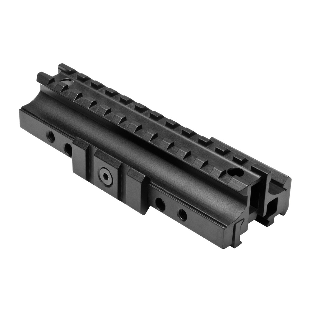 Ncstar Ar15 Tri Rail Mount Riser for FlatTop Side Weaver Tabs Aluminum