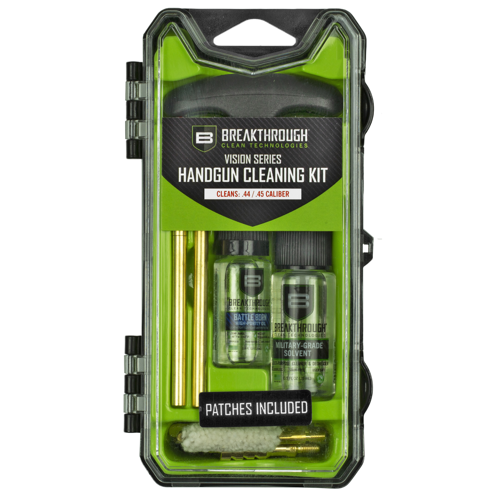 Breakthrough Clean Technologies Vision Series Pistol Cleaning Kit .44/.45 Cal