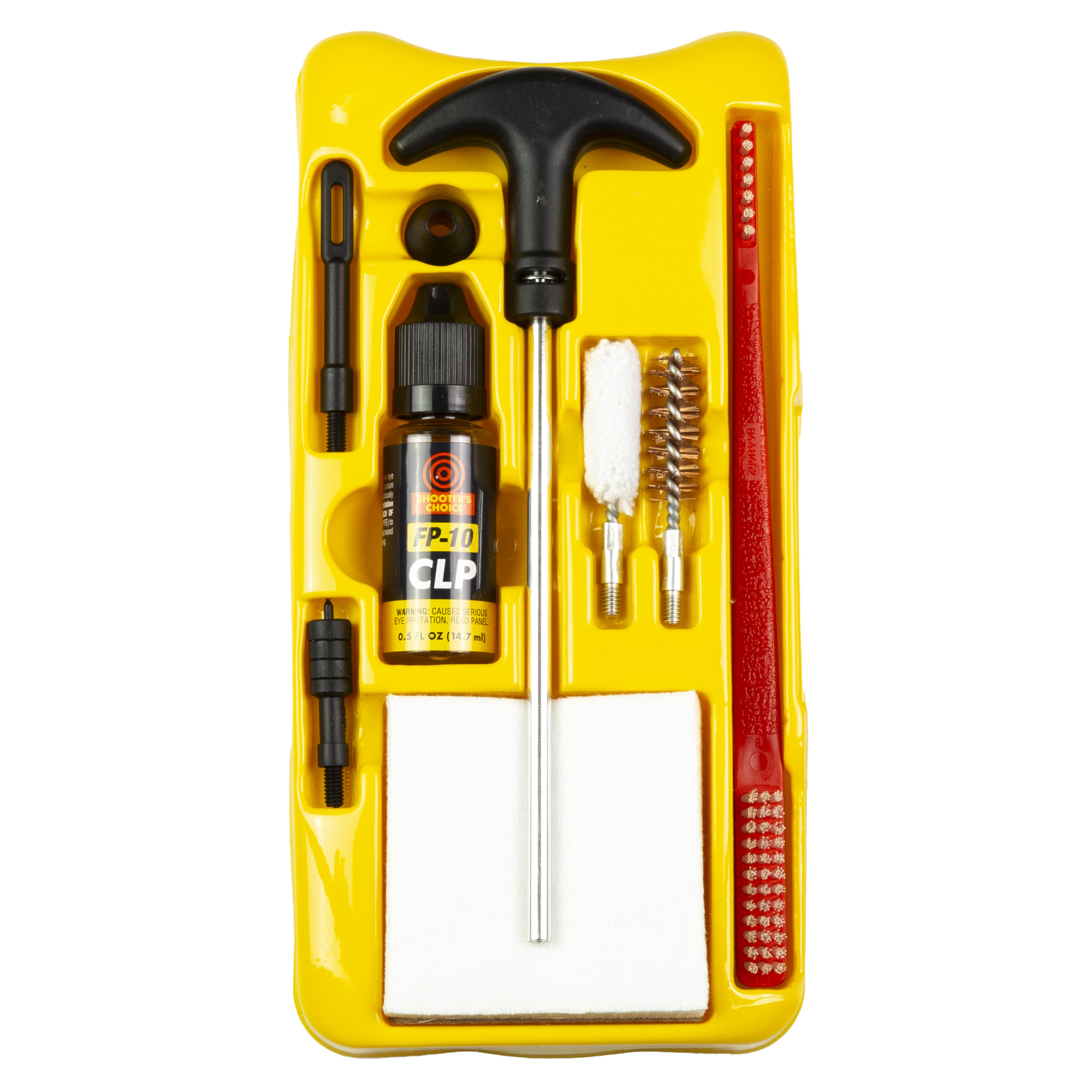 Shooters Choice .40 Cal Handgun Cleaning Kit with Aluminum Rod Gun