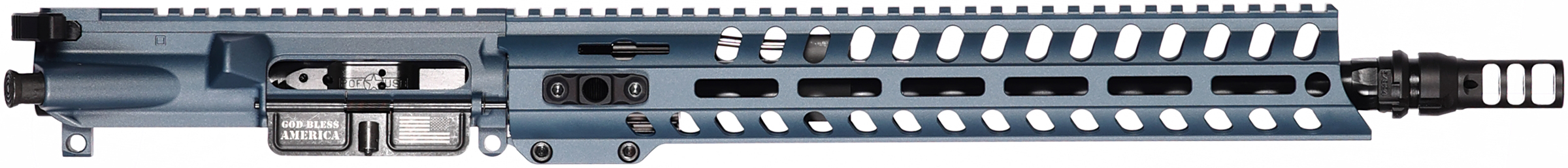 Patriot Ordnance Factory Pof Upper Complete Wonder 13.75 5.56 Blue