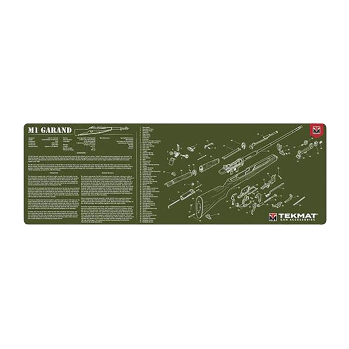 TEKMAT ARMORERS BENCH MAT - TEK-R36-M1GARAND-OD