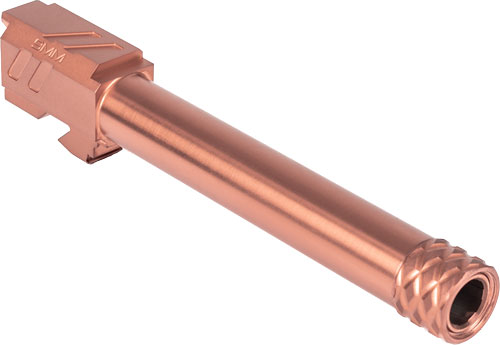 ZEV Technologies BBL-17-PRO-TH-BRZ Match Barrel 9mm Luger 5 Inch Bronze Finish