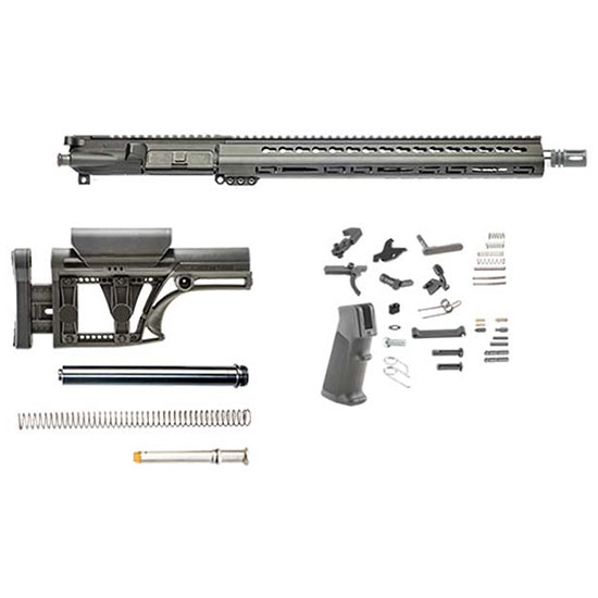 Luth-Ar Rifle Kit Bull 16 W Fixed Stock 16 In Fluted Barrel Upper Handguard