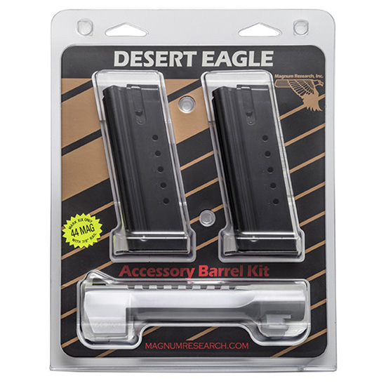 Magnum Research Desert Eagle Mk XIX .44 Magnum Conversion Kit 6 Inch Barrel 2 Mag Clam Pack